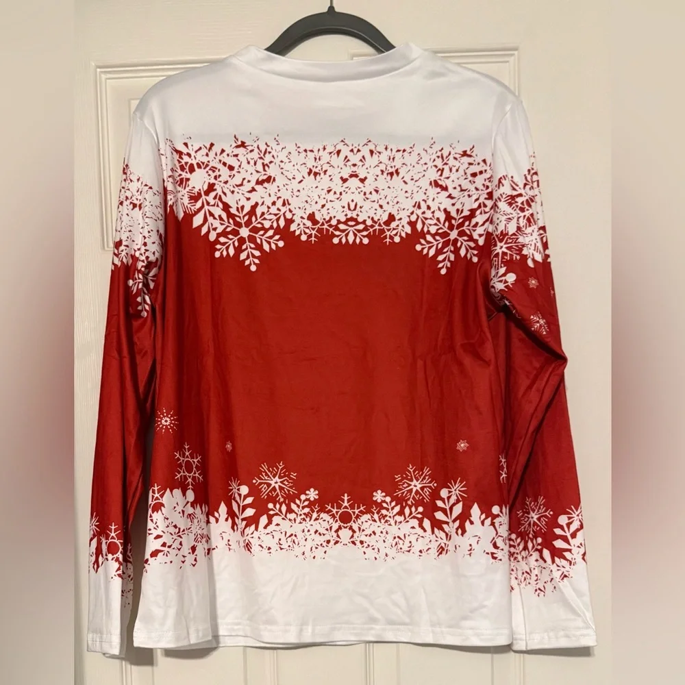 Festive Snowman Long Sleeve Shirt - Picture 2 of 2